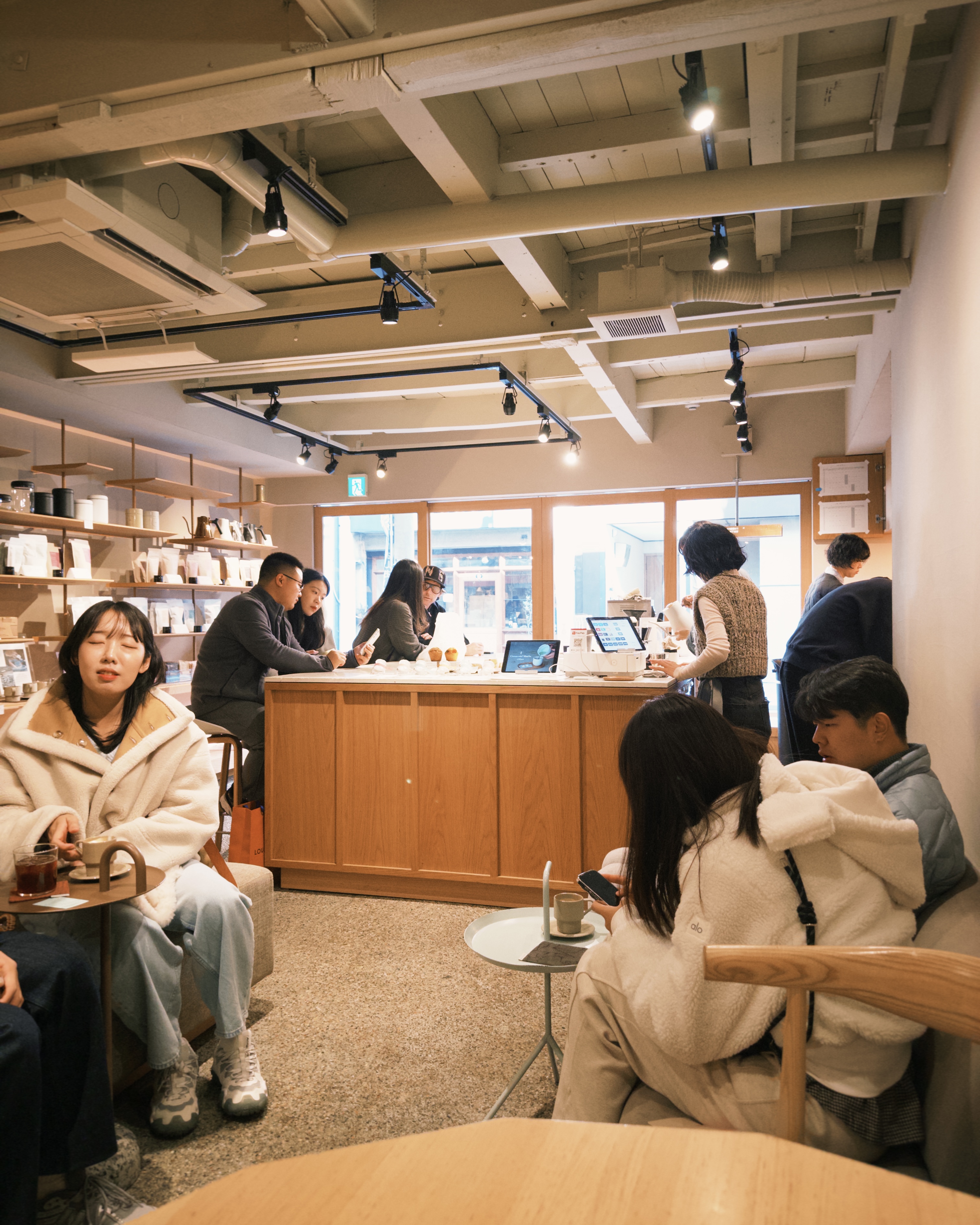 Chill coffee session