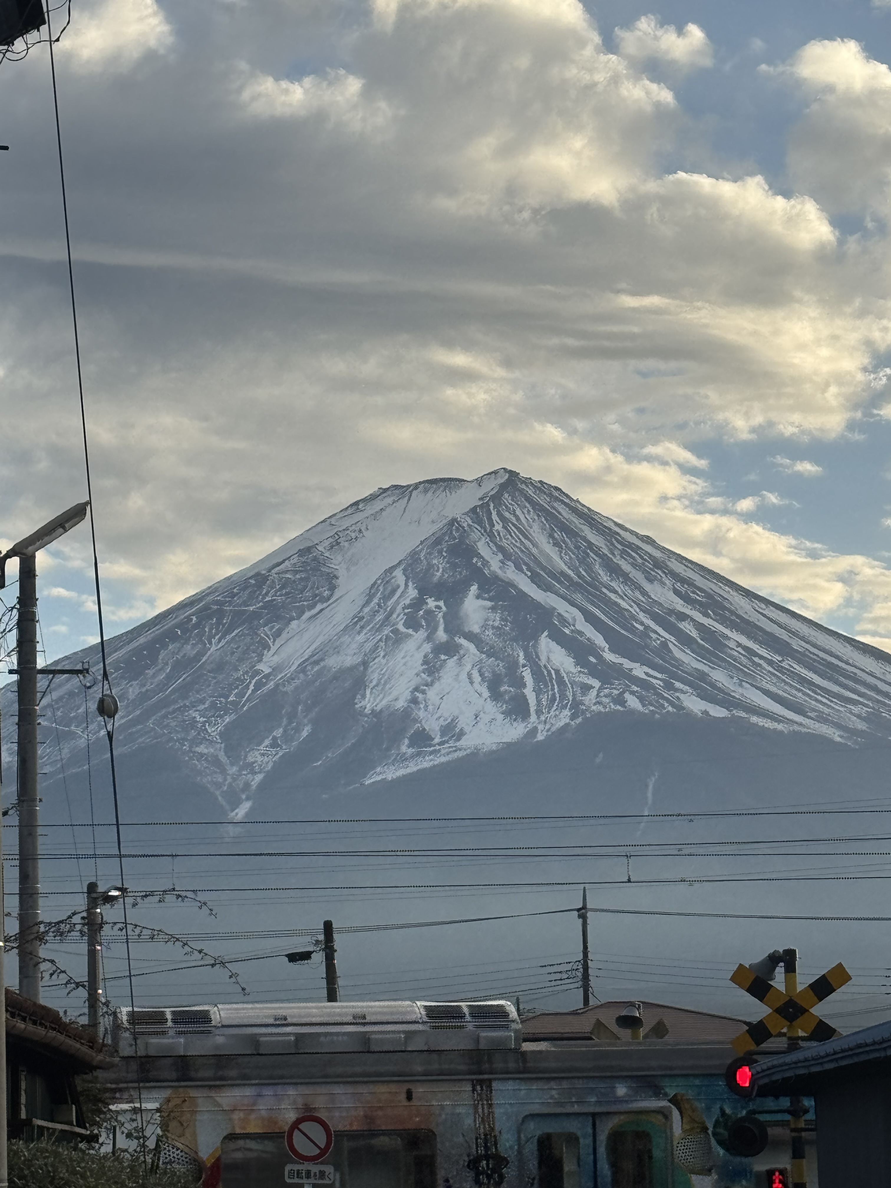 Mount Fuji, clear sky