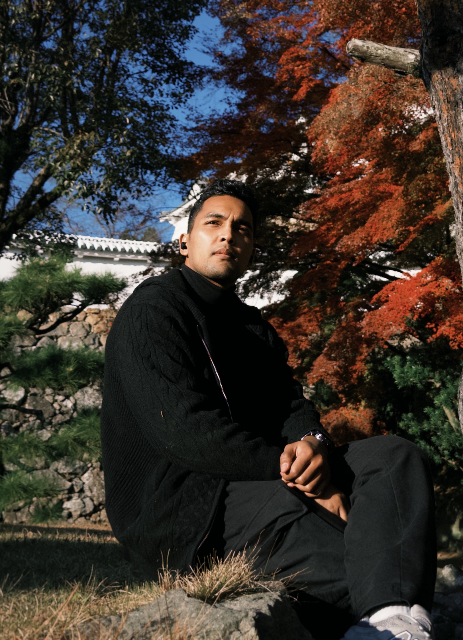 Teza at Himeji Castle